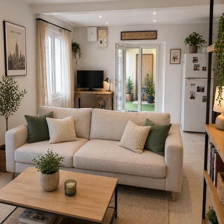 Charmante maison climatisée avec extérieur - Villa 1 Chambre - 1