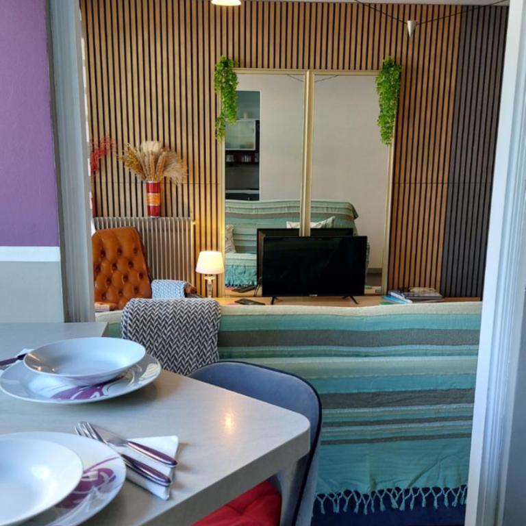 Cosy F1 avec grande terrasse à 2 pas du tramway - Appartamento con 1 Camera da Letto - 6
