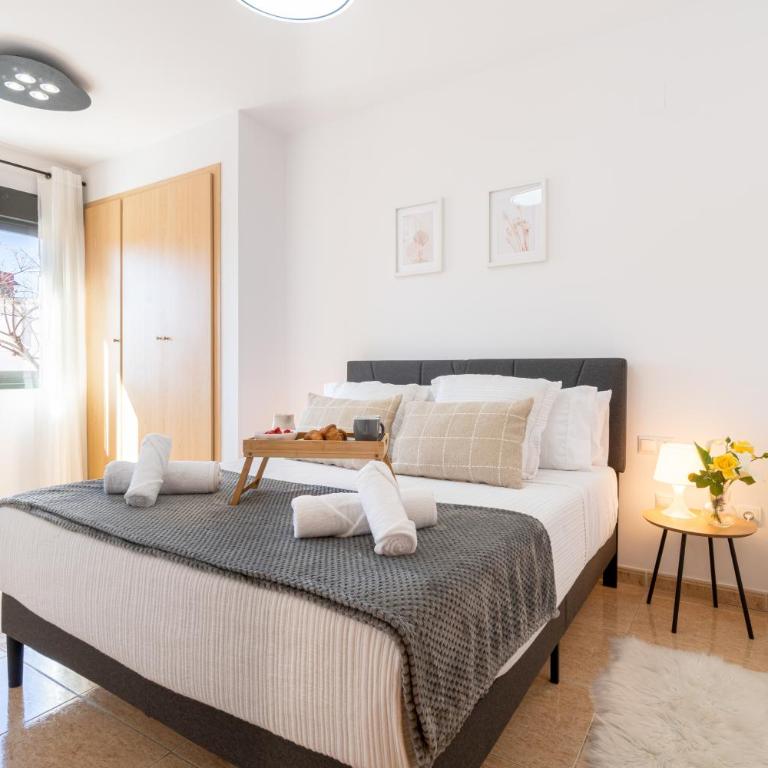 Centro Delta Ebro | Cerca de playas y naturaleza - Two-Bedroom Apartment with Balcony - 2