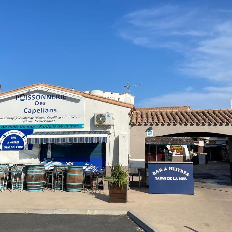 maison climatisée à 500m de la plage dans résidence - Haus mit 1 Schlafzimmer - 34