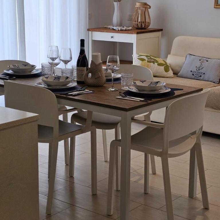 IL TRAMONTO Casa mare con accesso diretto alla spiaggia - Appartamento con 2 Camere da Letto, Balcone e Terrazza - 3