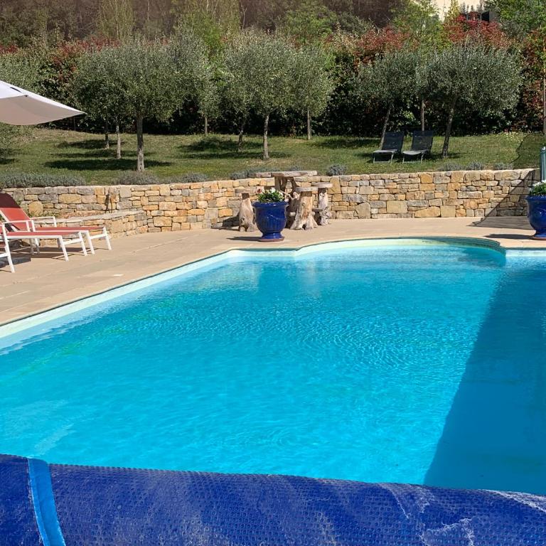 Villa tout confort, superbe vue dégagée, piscine chauffée, raccdt fibre - Maison 4 Chambres - 9