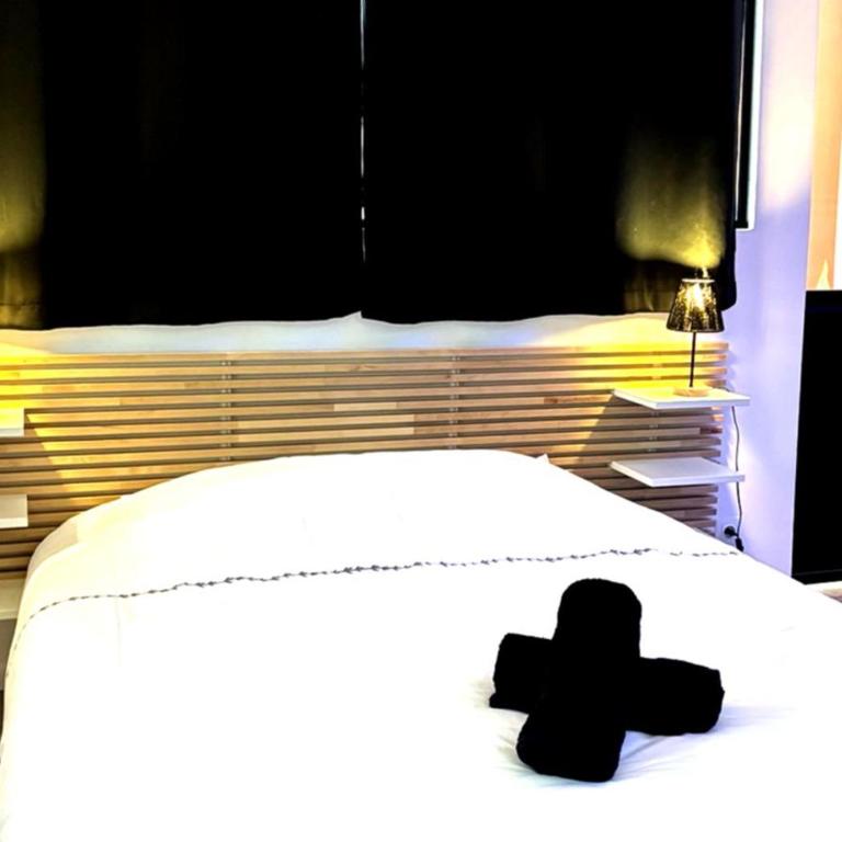 Spacieux spa et sauna - Appartement 1 Chambre avec Baignoire Spa - 11