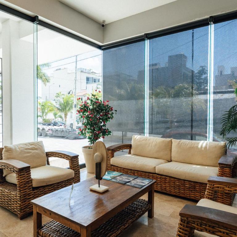 Cerca de la playa - Roof con alberca- Depto moderno! - One-Bedroom Apartment with Balcony - 10