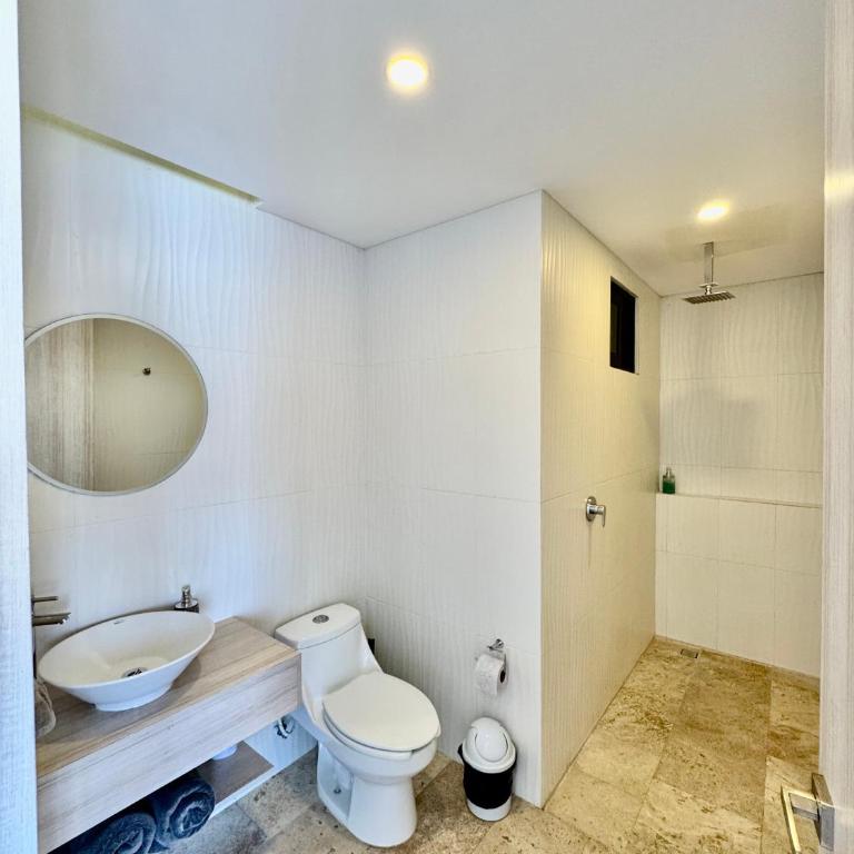Cerca de la playa - Roof con alberca- Depto moderno! - One-Bedroom Apartment with Balcony - 15
