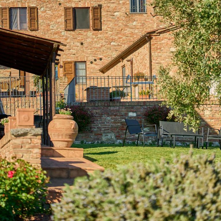 Casa Ginevra-2 Suite con giardino privato-Crete Senesi-Tuscany - Villa con 2 Camere da Letto - 14