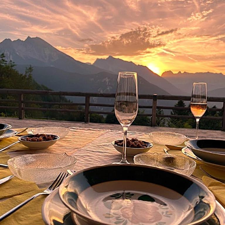 2 Bergpanorama mit Blick ins Tal für absolute Nichtraucher - Apartment mit 1 Schlafzimmer - 7
