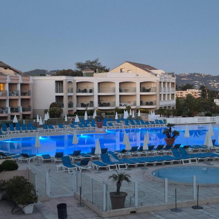 Cannes Francia - Vue mer - Piscine - Clim - Parking - Apartment mit 1 Schlafzimmer - 19