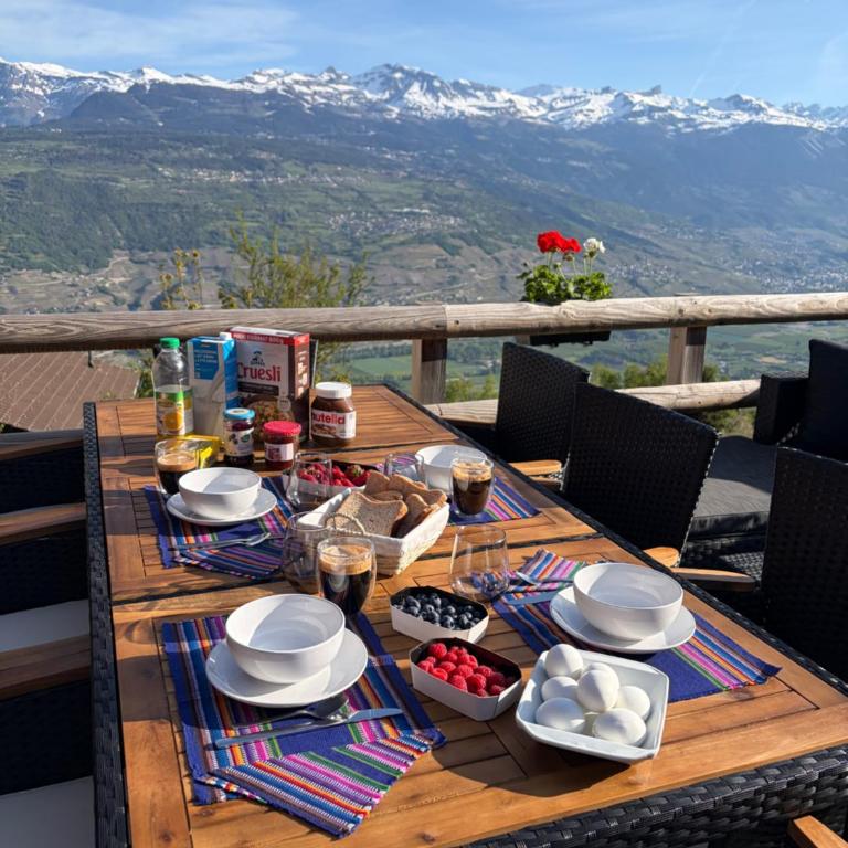 Chalet panoramique avec vue alpine à 180 degrés - poêle scandinave & nature - Chalet - 3