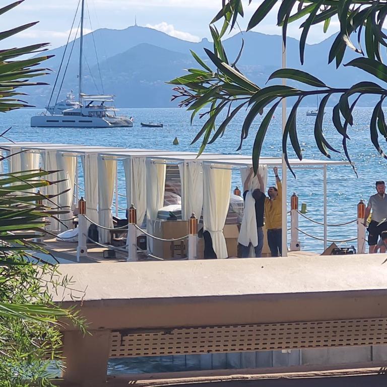 Cannes Francia - Vue mer - Piscine - Clim - Parking - Apartment mit 1 Schlafzimmer - 26