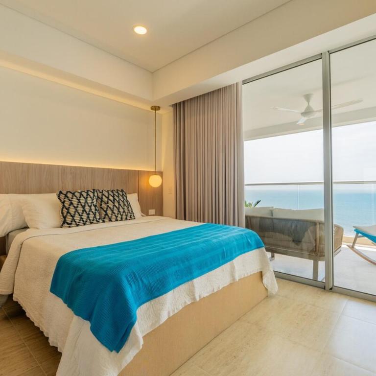 Apartamento con vista al mar, terraza privada y piscina cerca aeropuerto - One-Bedroom Apartment - 29