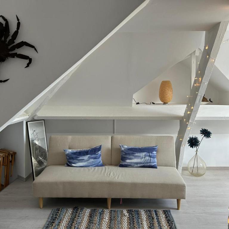 Loft de charme accès privé plage - Appartement 2 Chambres - 6