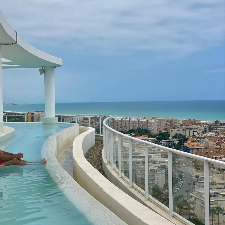 Gran Canet Nowy Apartament blisko morza i gór, Basen Jacuzzi Sauna - Apartment mit 2 Schlafzimmern und Balkon - 2