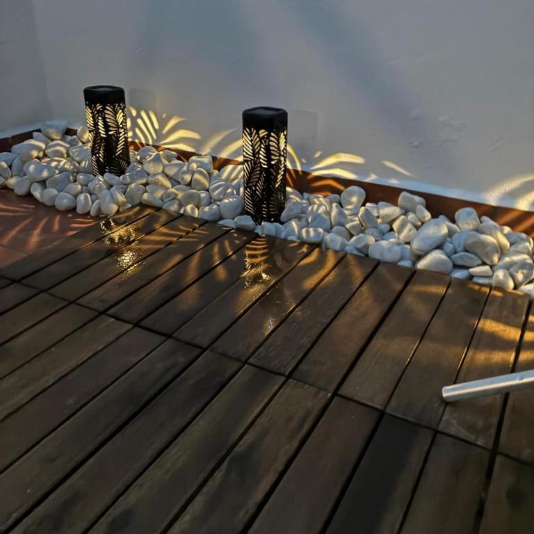 Nuestro lugar feliz Apartamento Barbate - Patio ducha exterior - Apartamento de 1 dormitorio - 17