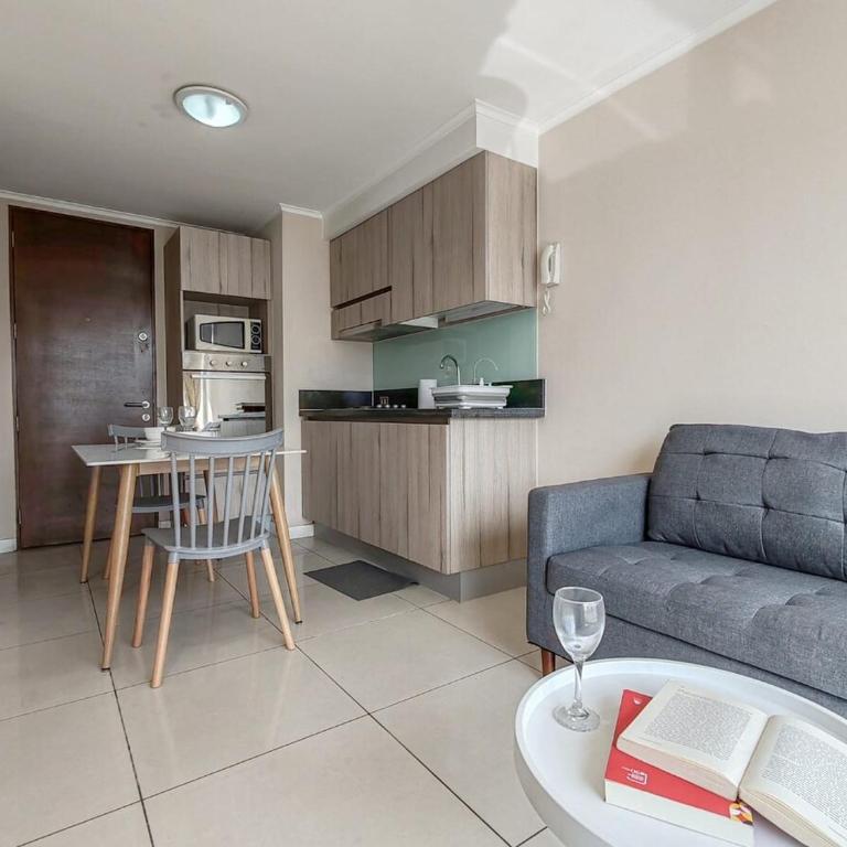 Tranquilidad en el corazón de Santiago - One-Bedroom Apartment - 12
