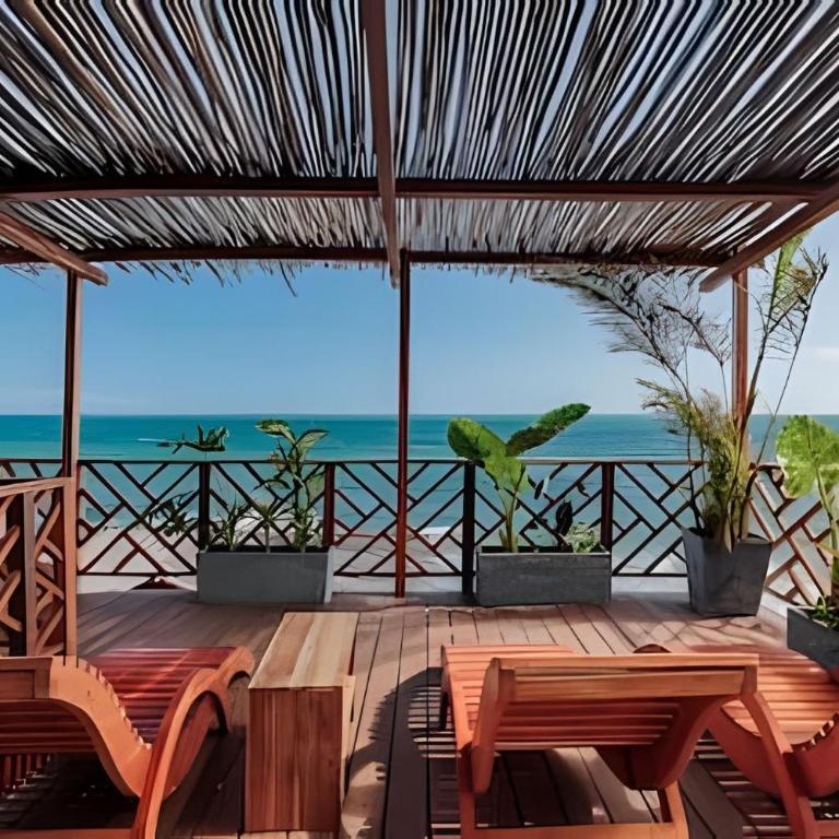 302 Beachfront Hotel Jaguar · Breakfast · Spa · AC - Bungalow - 32
