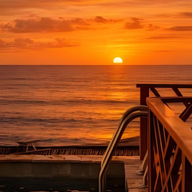302 Beachfront Hotel Jaguar · Breakfast · Spa · AC - Bungalow - 42