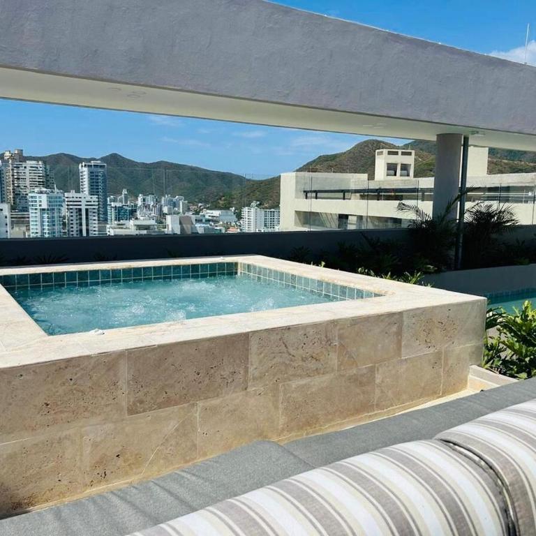 Elegante Loft en Reserva del Mar 2 - Rodadero - Apartamento de 1 dormitorio - 12