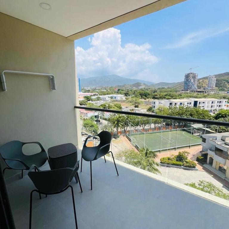 Elegante Loft en Reserva del Mar 2 - Rodadero - Apartamento de 1 dormitorio - 17
