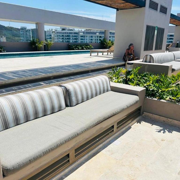 Elegante Loft en Reserva del Mar 2 - Rodadero - Apartamento de 1 dormitorio - 24
