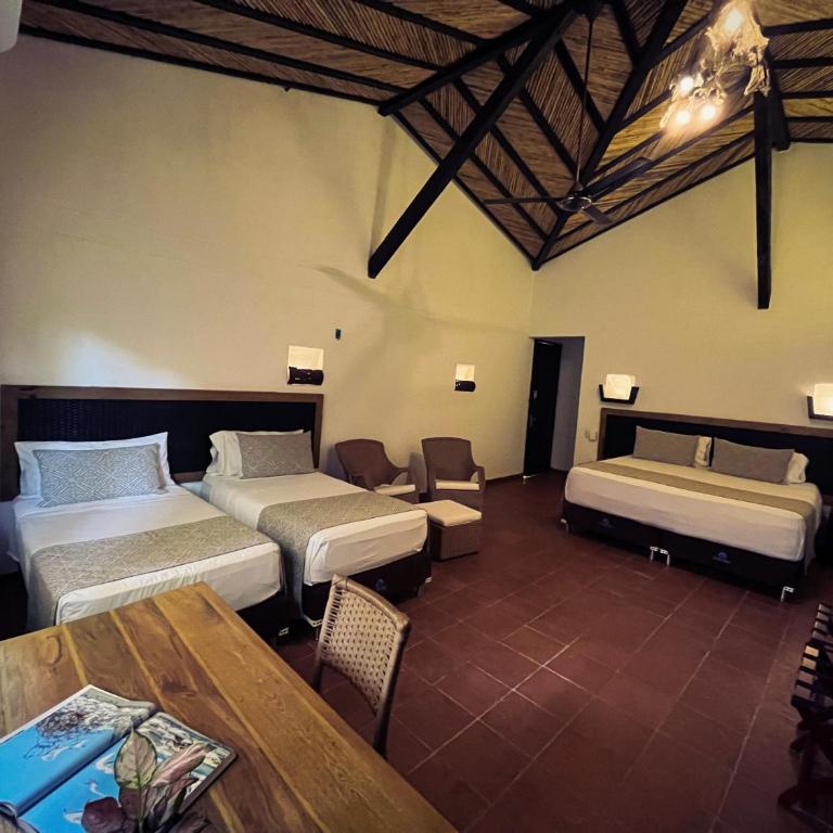 Kantawa Refugio de Bienestar - Habitación Familiar Deluxe - 1