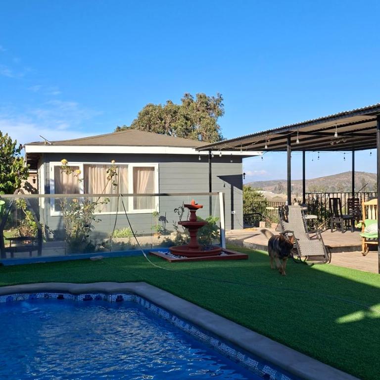 Casa con piscina, vista al rio, a 8 minutos de Concon - Two-Bedroom House - 9