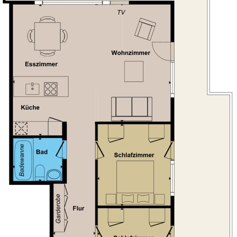 Alphubel PEAK - Apartment mit 2 Schlafzimmern - 6