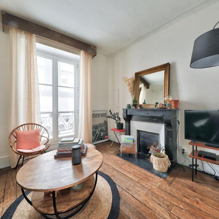 Appartement cosy cœur Paris IX - Apartamento de 1 dormitorio - 1