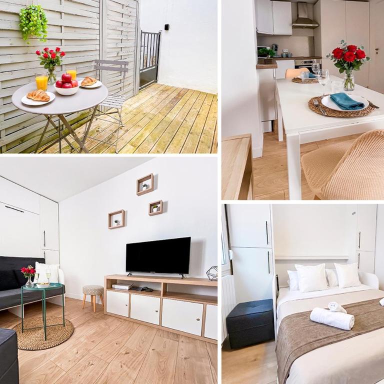 Studio douillet, calme et proche du centre-ville - Studio mit Terrasse - 2