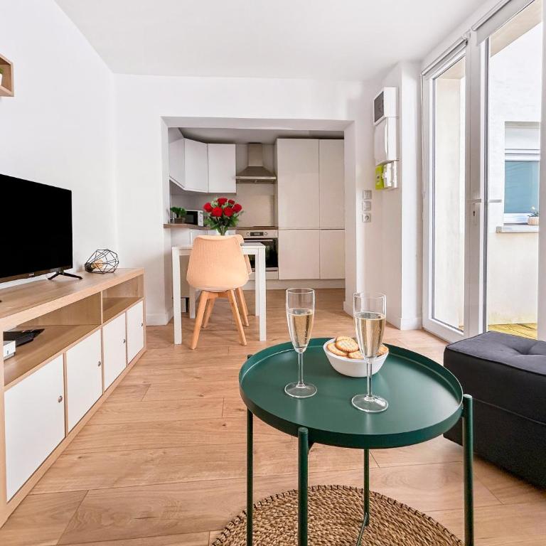 Studio douillet, calme et proche du centre-ville - Studio mit Terrasse - 6