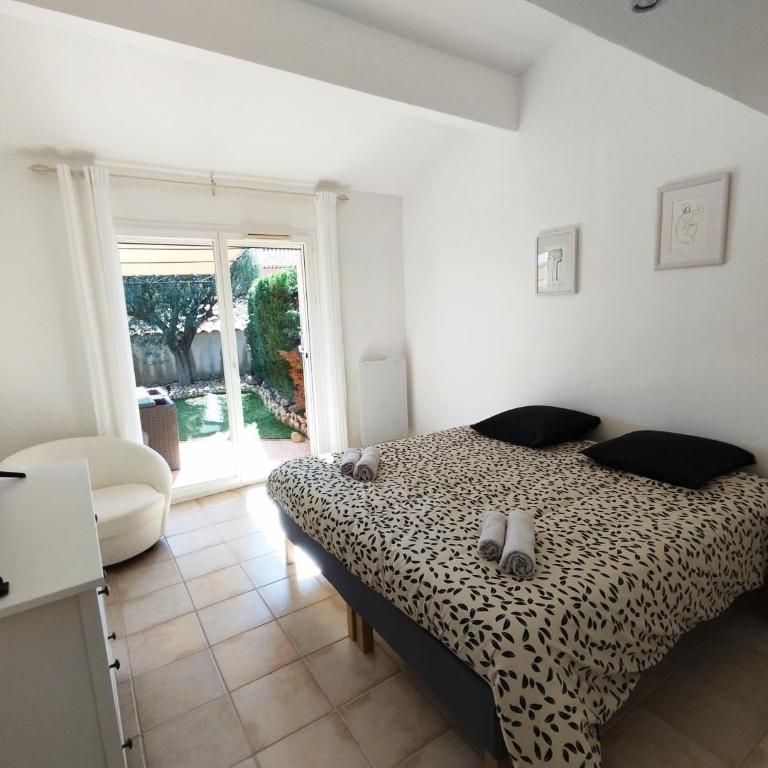Villa Ocre, proche golf, piscine, vélo et confort - Maison de Vacances 3 Chambres - 38