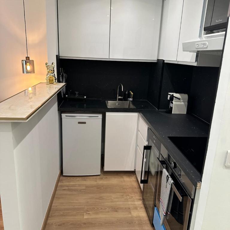 Luxury beachfront studio, garden & private parking - Appartement 2 Chambres - 12