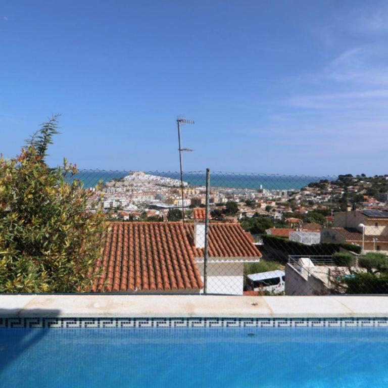Villa avec piscine privée vue sur le chateau de Peñiscola - Three-Bedroom Villa - 15