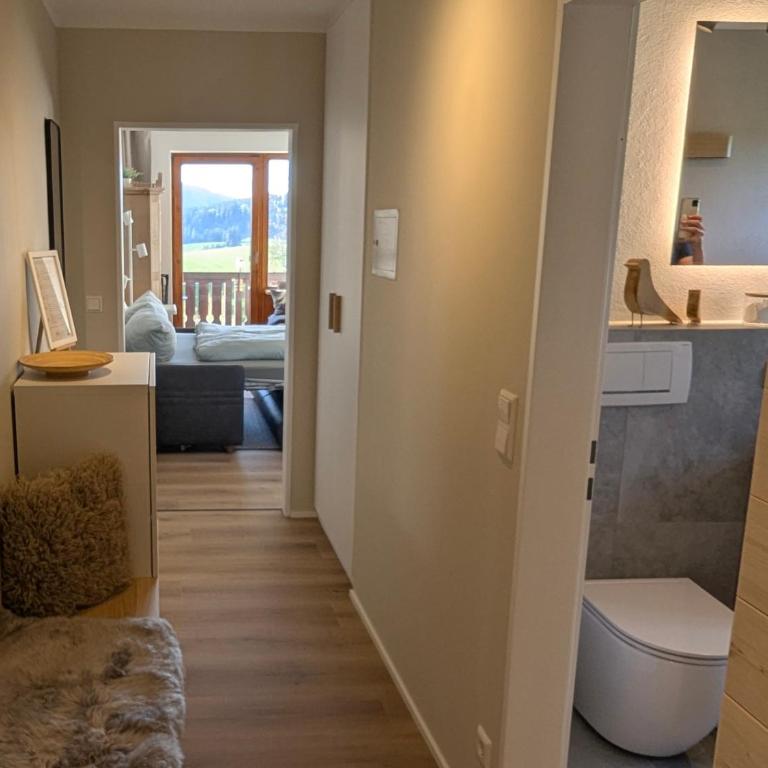 Ferienwohnung Bergzauber im Ferienpark Oberallgäu- Pool- Sauna- Bikepark- Skilift- Loipe- Wanderwege- stilvoll und kinderfreundlich - Apartment mit 1 Schlafzimmer - 12