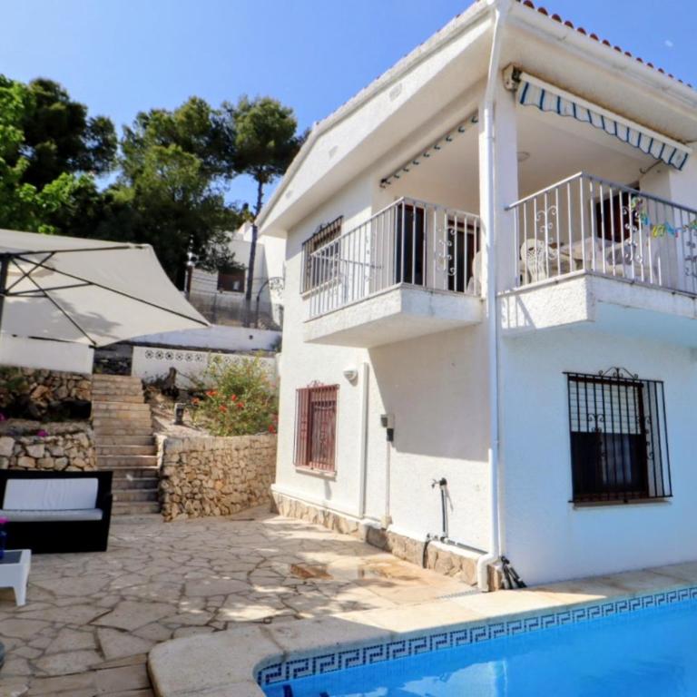 Villa avec piscine privée vue sur le chateau de Peñiscola - Three-Bedroom Villa - 2