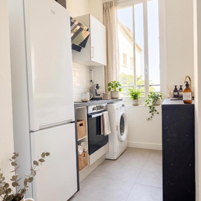 Appartement avec vue mer, refait à neuf - climatisé - parking privé - Appartement 1 Chambre - 18