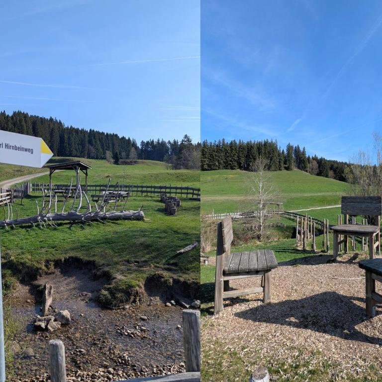 Ferienwohnung Bergzauber im Ferienpark Oberallgäu- Pool- Sauna- Bikepark- Skilift- Loipe- Wanderwege- stilvoll und kinderfreundlich - Apartment mit 1 Schlafzimmer - 51