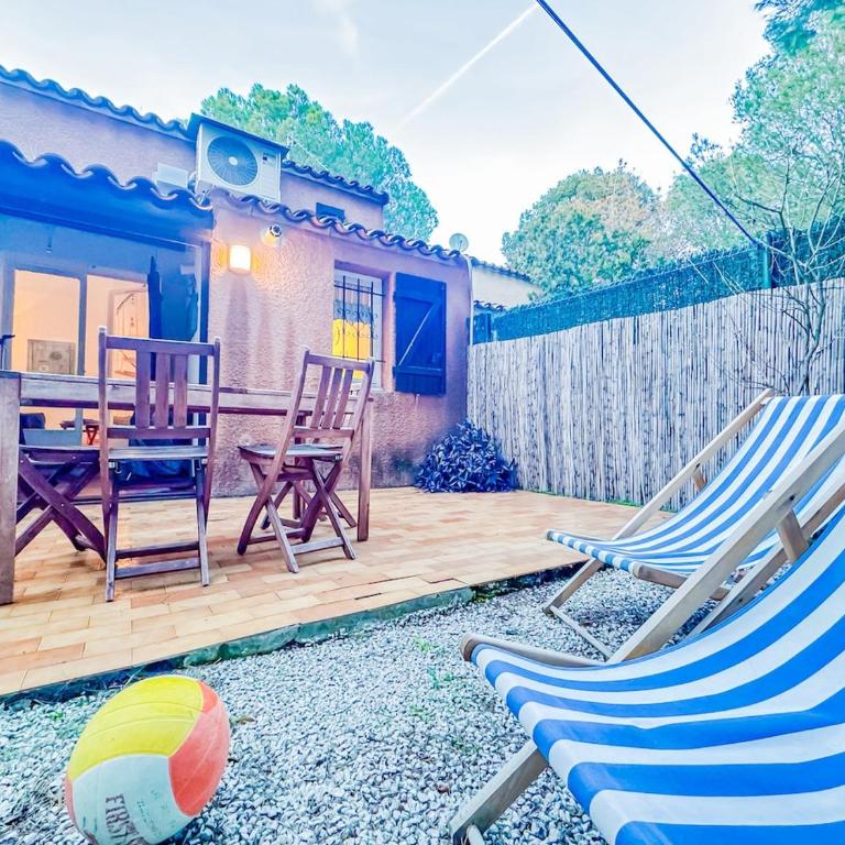 Villa 4 pers Piscine Climatisée - Haus mit 2 Schlafzimmern - 6