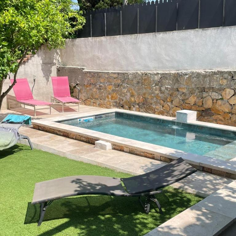 Maison avec piscine Sanary proche plages - Maison 3 Chambres - 1
