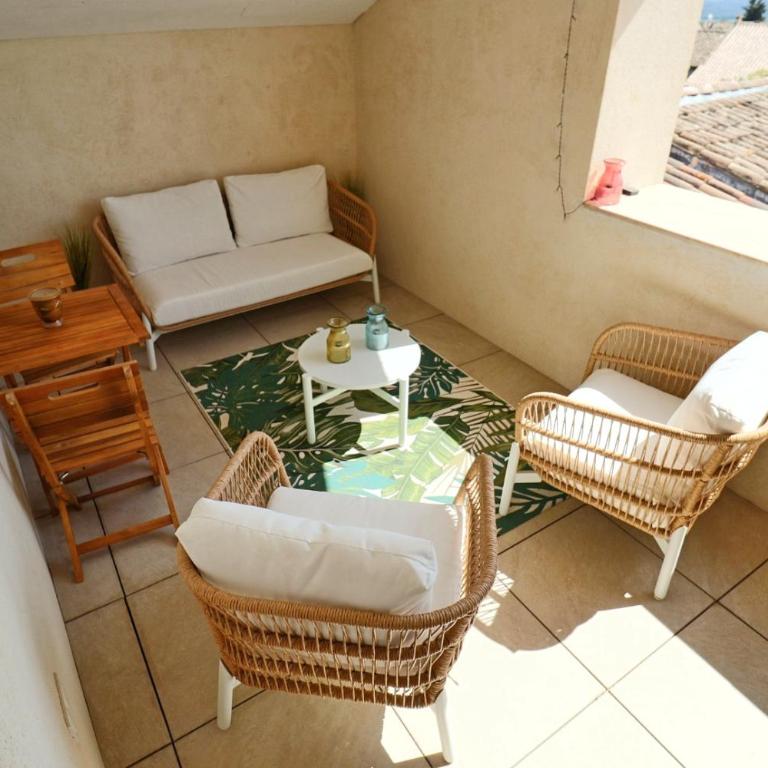 Uzès Grande Bourgade Sunny-Terrace climatisation - Appartement 2 Chambres - 2