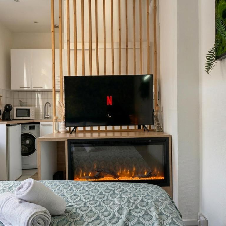 Doux Pavillon - Le Nid vert - Apartment mit 1 Schlafzimmer - 3