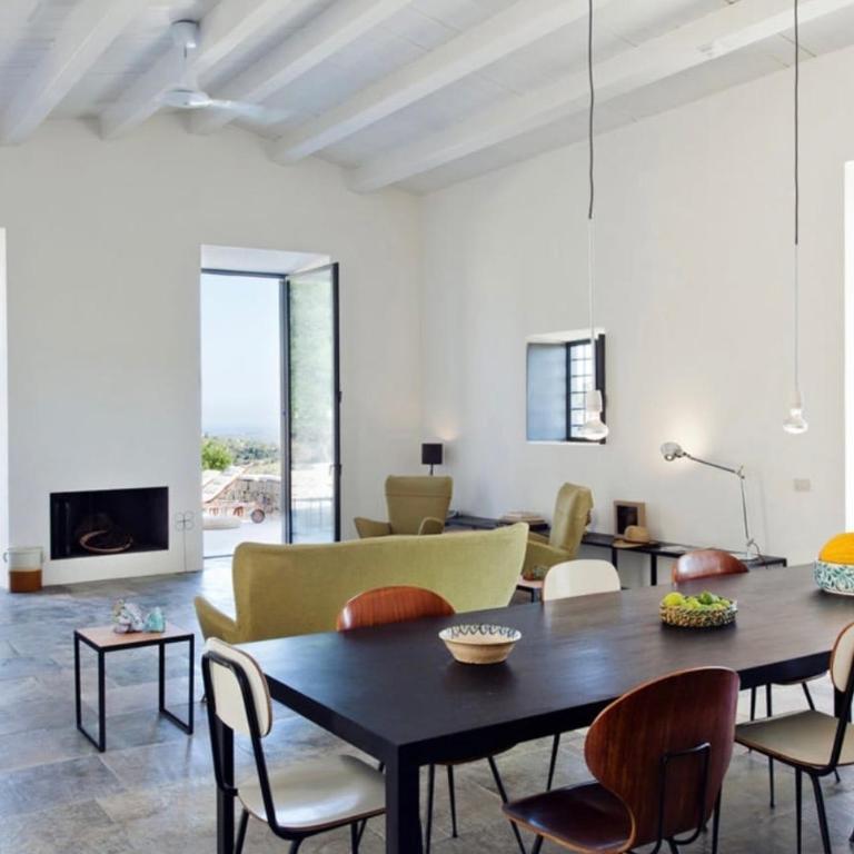 Panoramic pool & sea view design villa Noto - Villa con 3 Camere da Letto - 11