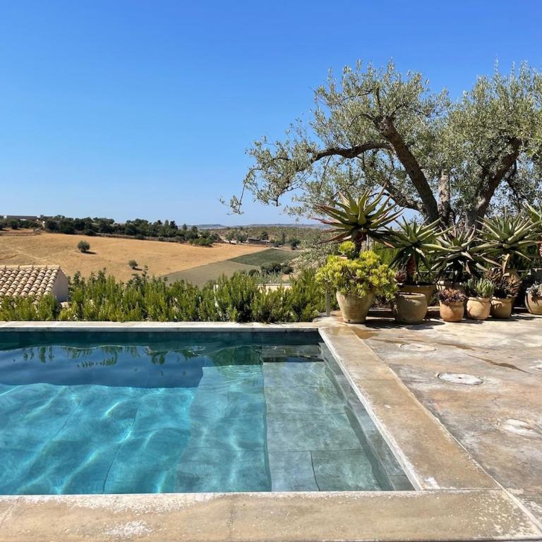Panoramic pool & sea view design villa Noto - Villa con 3 Camere da Letto - 14