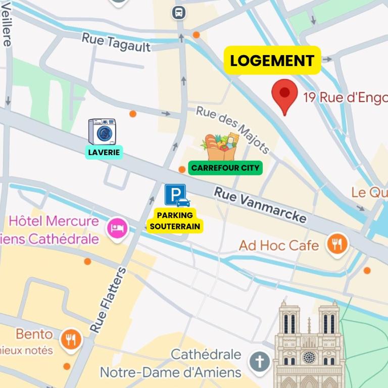 Bienvenue chez Jules Verne - Appartamento con 1 Camera da Letto - 16
