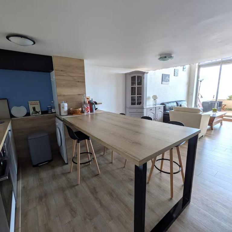 Appartement Corail, vue plongeante sur la mer - Appartement 2 Chambres - 5