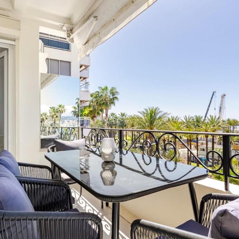 Cannes Croisette Apt luxe avec terrasse & vue mer - Appartement 1 Chambre - Vue sur Mer - 38