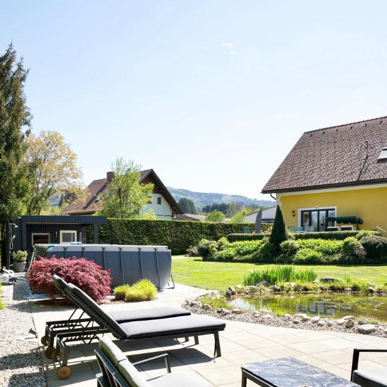 Lauras Ferienwohnung - Ihre Wohlfühloase in der Südweststeiermark mit Garten, Pool, Biotop & Weinbar - Apartment mit 2 Schlafzimmmern und eigenem Pool - 40