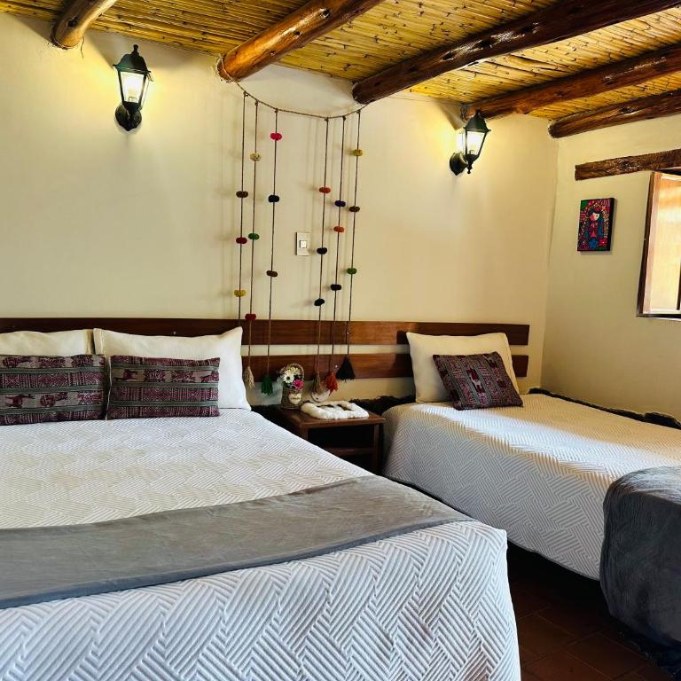Lodge El Portal de Qopuy - Habitación Triple con vistas a la montaña - 3