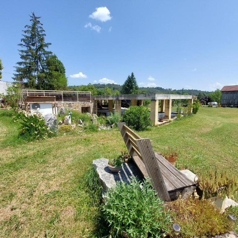 Naudissou avec piscine couverte à Sarlat - Appartamento Comfort con Doccia - 8