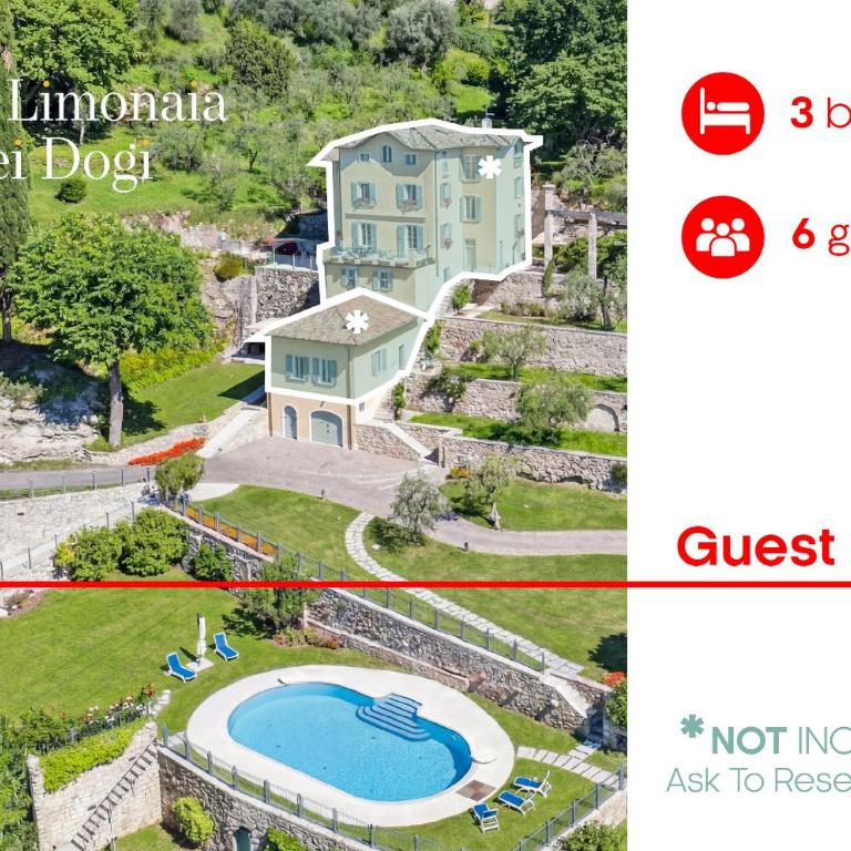 Limonaia dei Dogi Entire 7BR Villa with Private Pool & Lake Garda View - Villa Standard - 24